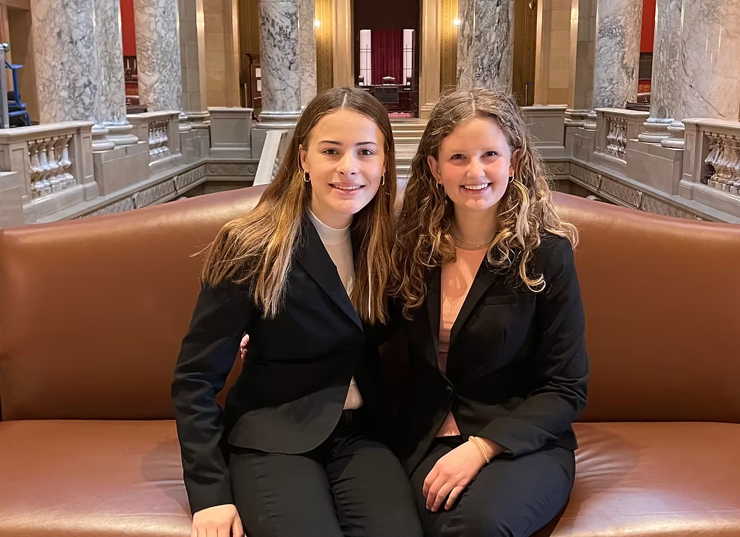 Passionate Period Project leaders at the Minnesota State Capitol